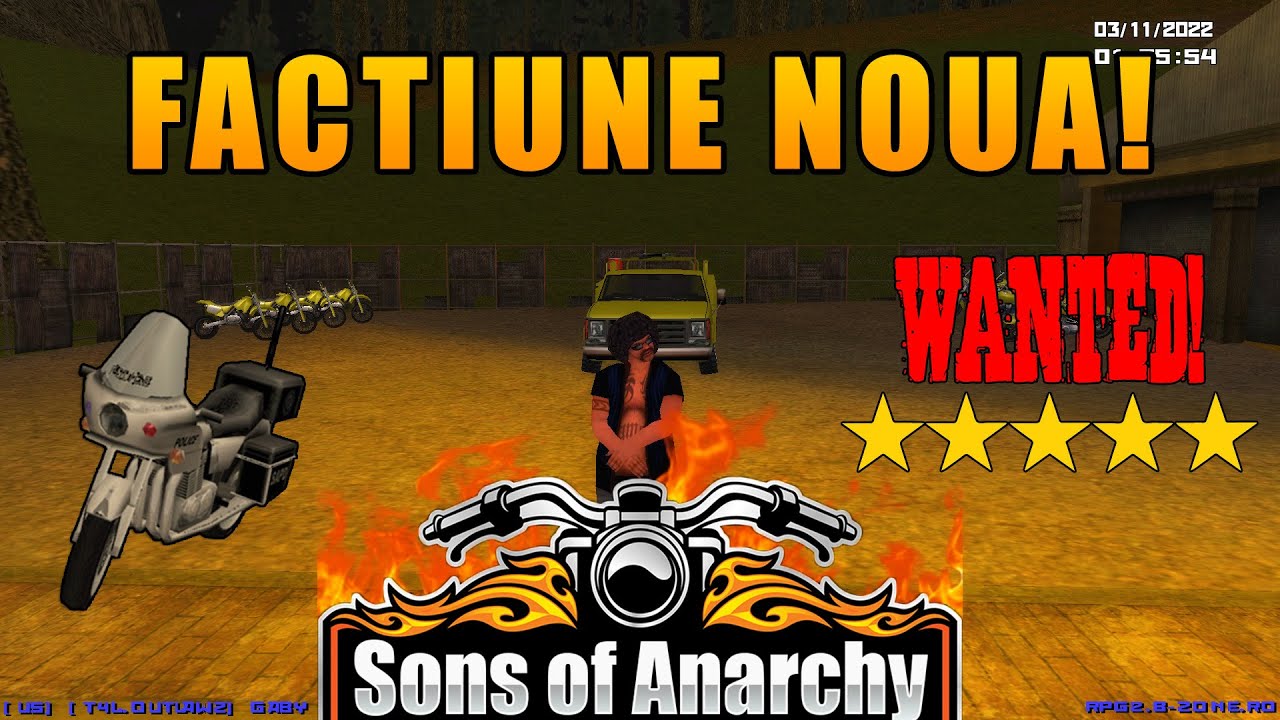 Fac raport in noua factiune! Sons of Anarchy 😈 rpg2.b-zone.ro