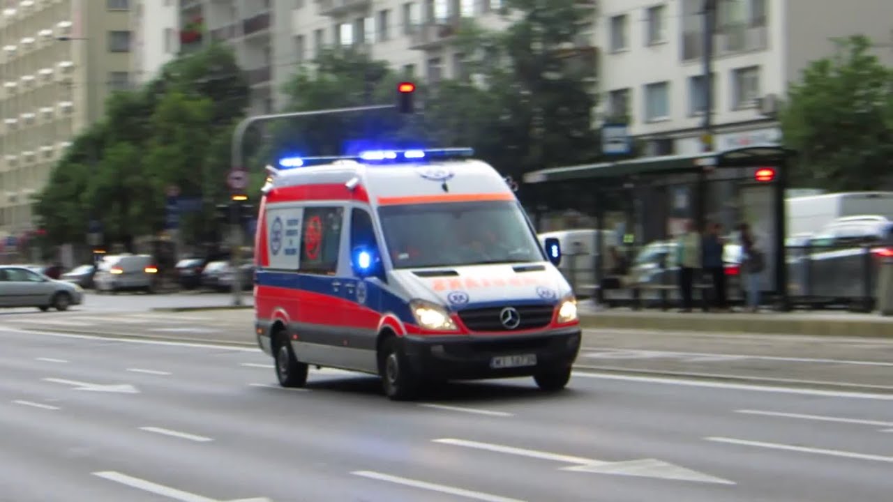 Pogotowie Ratunkowe: Dwa przejazdy alarmowe ZRM WSPRiTS Meditrans Warszawa