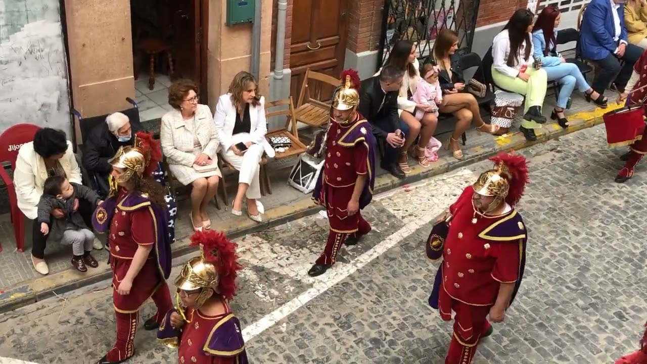 Procesión del Calvario. Viernes Santo 2022 Jumilla. Hermandad del Cristo.