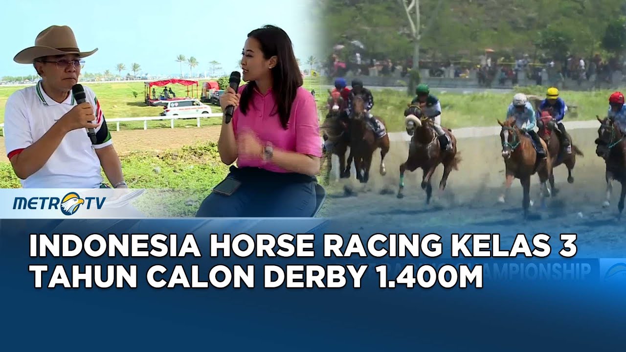 Keseruan Indonesia Horse Racing Kelas 3 Tahun Calon Derby 1.400M