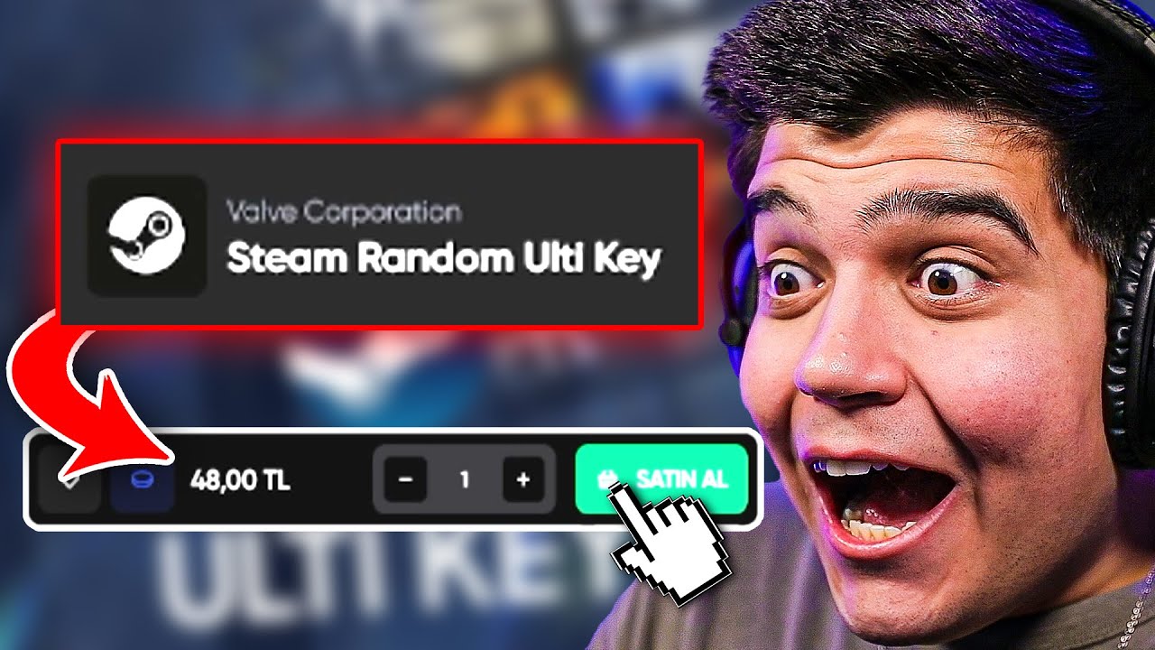 50 TL KARŞILIĞINDA 1000 TL'LİK OYUN &Ccedil;IKARMAK? 😱 | Steam Random Key