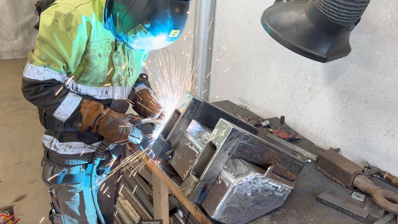 Making a front weight to a Massey Ferguson 35. Pt 1.
