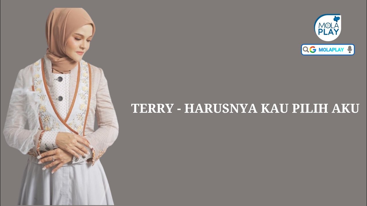 TERRY - HARUSNYA KAU PILIH AKU (Lyrics Video)