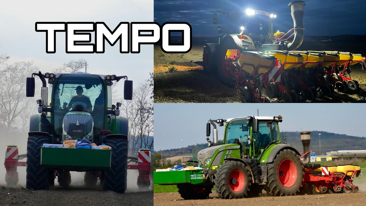 VÄDERSTAD TEMPO - FENDT 516 VARIO | Maisaussaat 2023