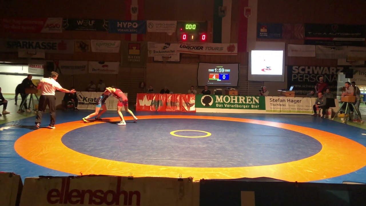 57kg Greco: Abdullah Itschakaev - Yusuf Bektemirov