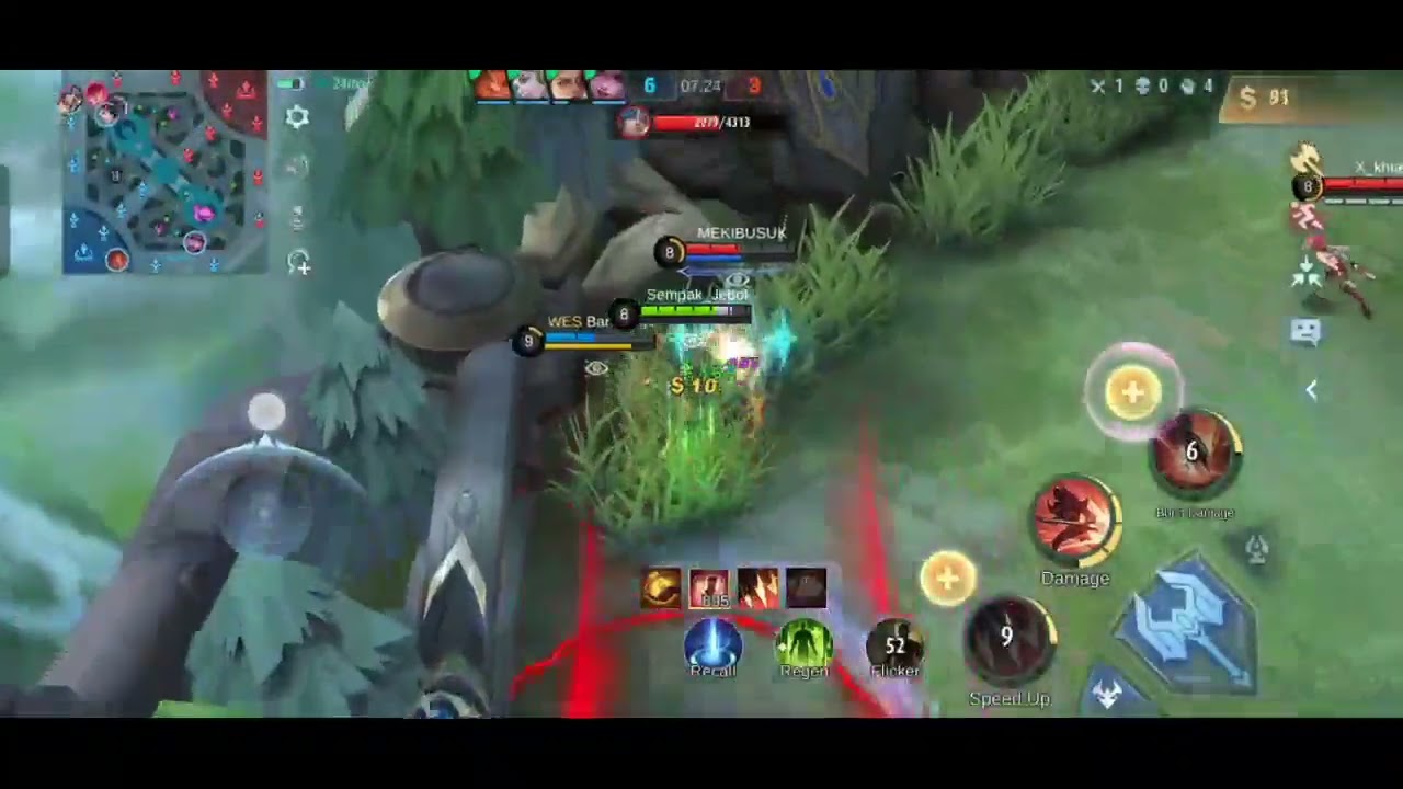 HILDA MVP ✅ KDA 6-2-9 . CAPEK KALO UDAH DAPAT TIM SEPERTI INI