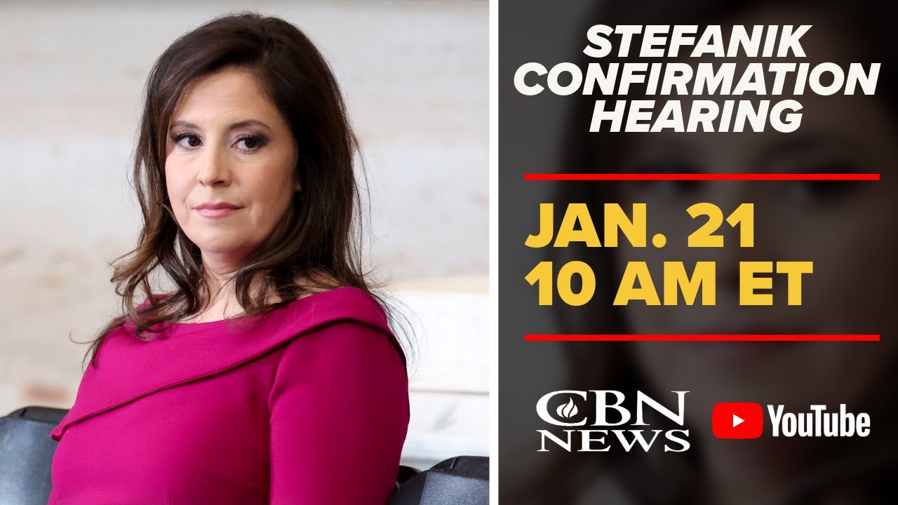 LIVE: Elise Stefanik Takes Questions in Confirmation Hearing | CBN News