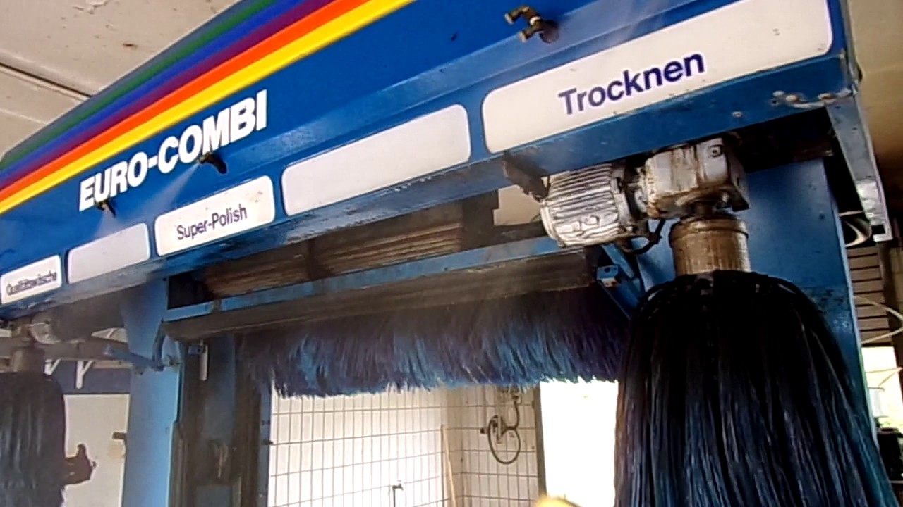 Portalwaschanlage KLEINDIENST EUROCOMBI mit Teleskoptrockner