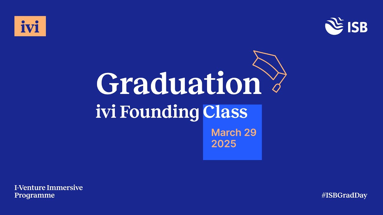 LIVE | Graduation Ceremony of ivi Founding Class