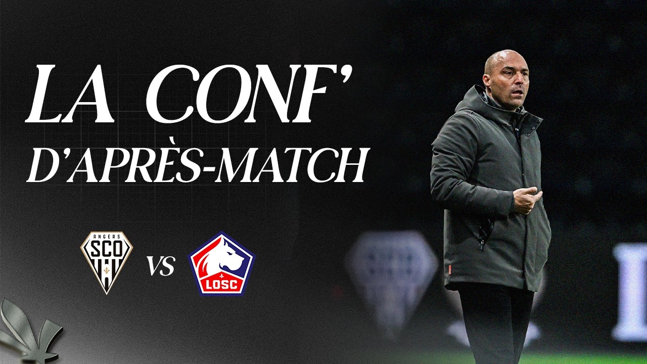 Angers SCO / LOSC - Conférence de presse d'après-match