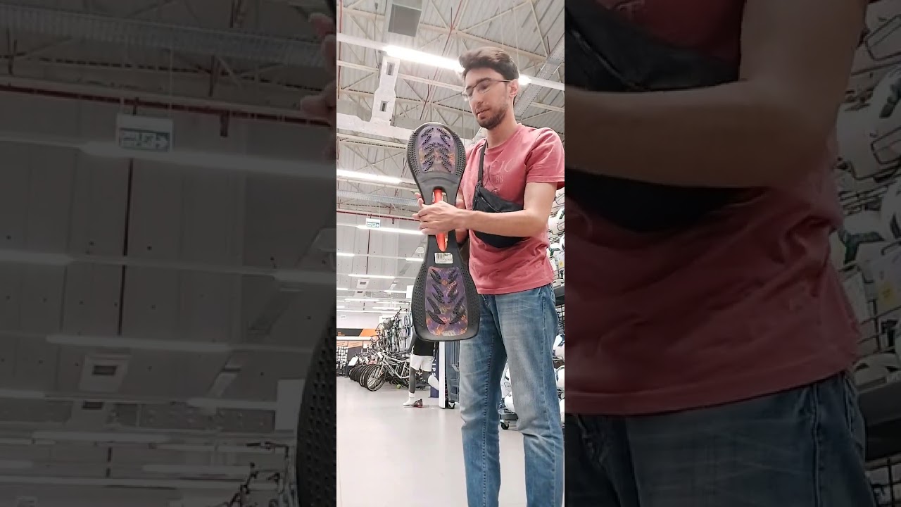 BEN DECATHLON'DA BİNİLMESI ZOR OLAN İKİ TEKERLEKLİ KAYKAY'A BİNDİM #keşfet #videoedit #videoediting