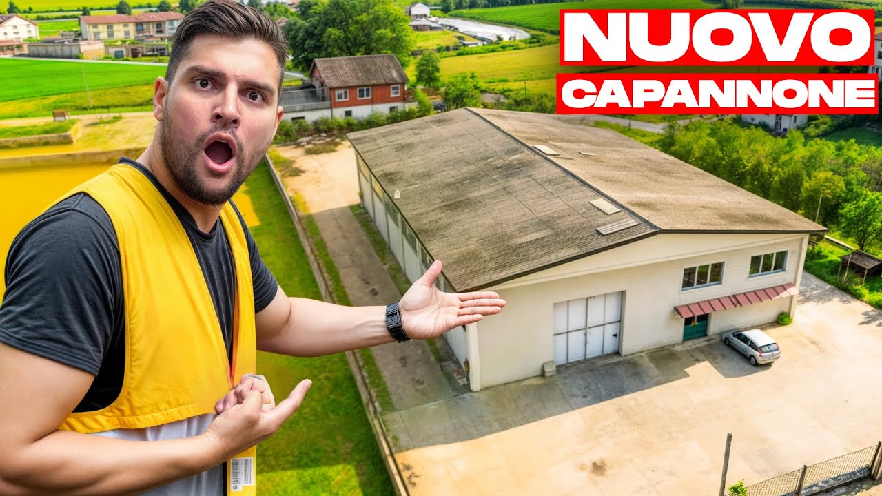 HO COMPRATO UN CAPANNONE | pi&ugrave; spazio per i giocattoli🔥