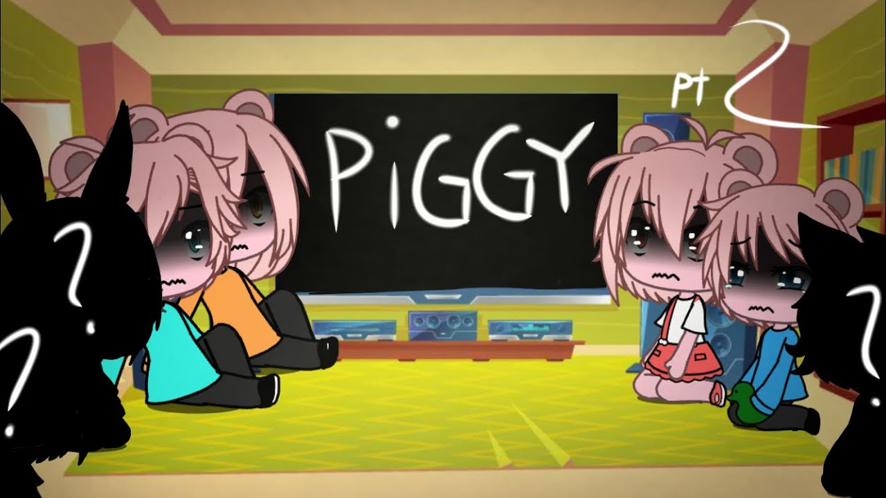 [OLD] Peppa Pig +(??????)reacts to PIGGY |part 2| warning lazy and CRINGE
