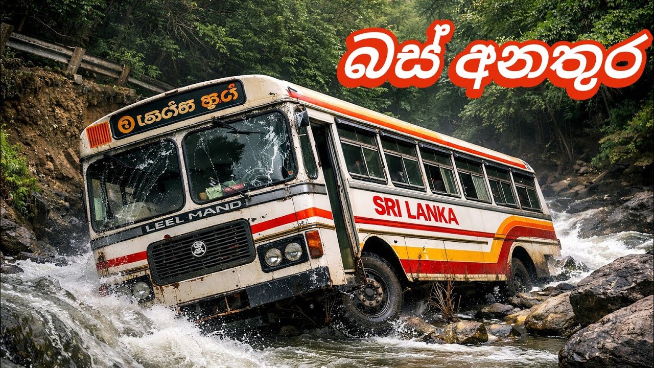 බස් අනතුර😱😱😱😱 බස් එක ගගට වැටුනා යාලුවනේ❤ (SL Usara Gaming) Sinhala game play....