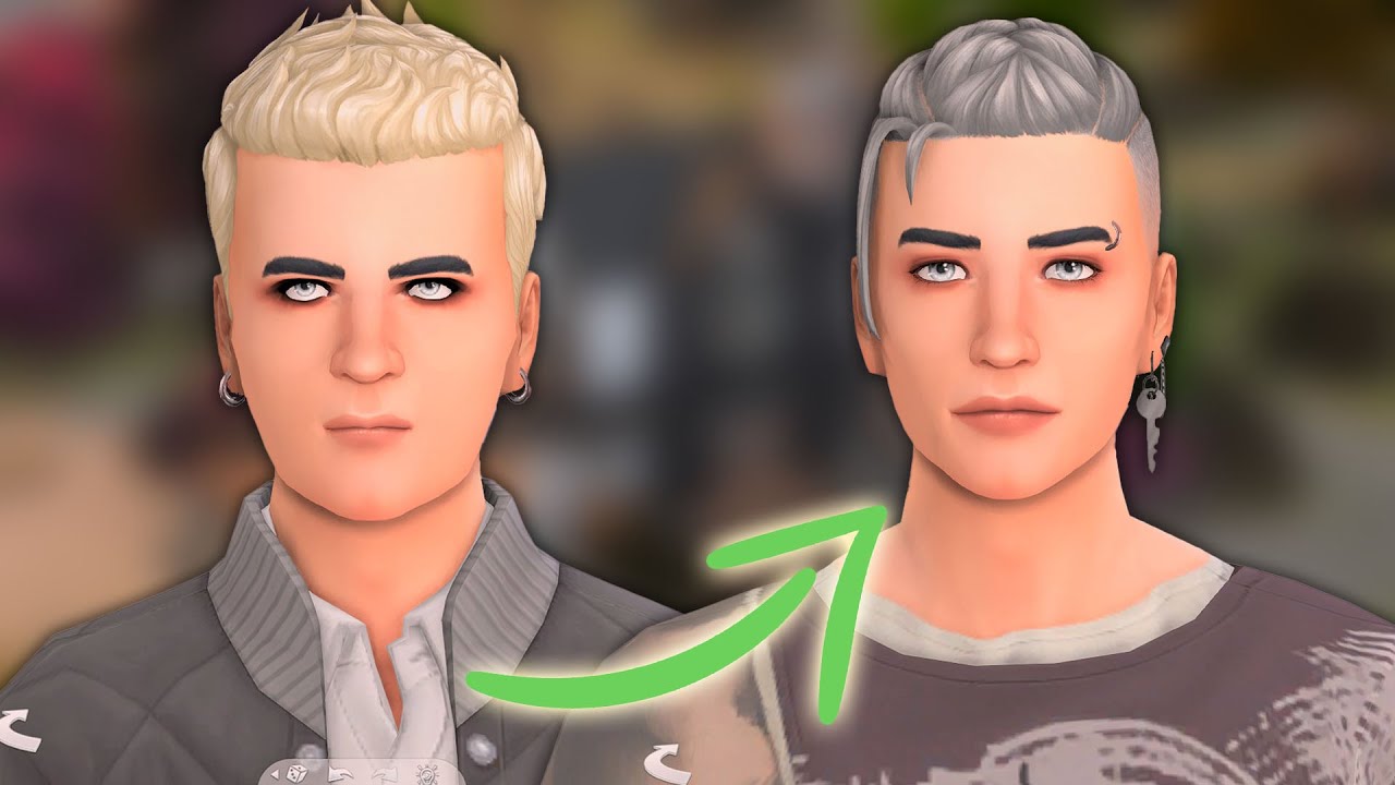 Манч мейковер // townie makeover The Sims 4