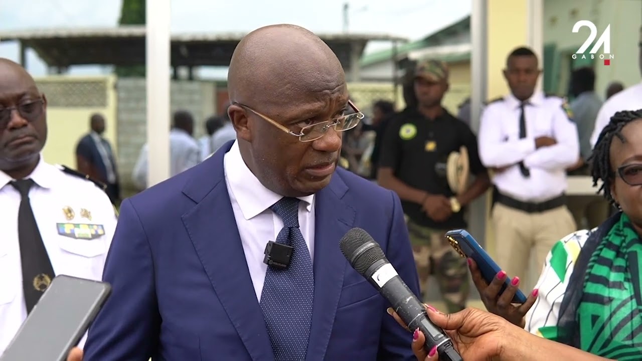 GABON JUSTICE   VISITE DU MINISTRE DE LA JUSTICE À LA PRISON CENTRAL DE LIBREVILLE