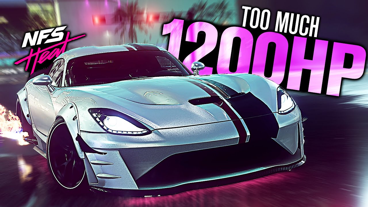 Need for Speed HEAT - TOO POWERFUL 1200HP Dodge Viper Customization!