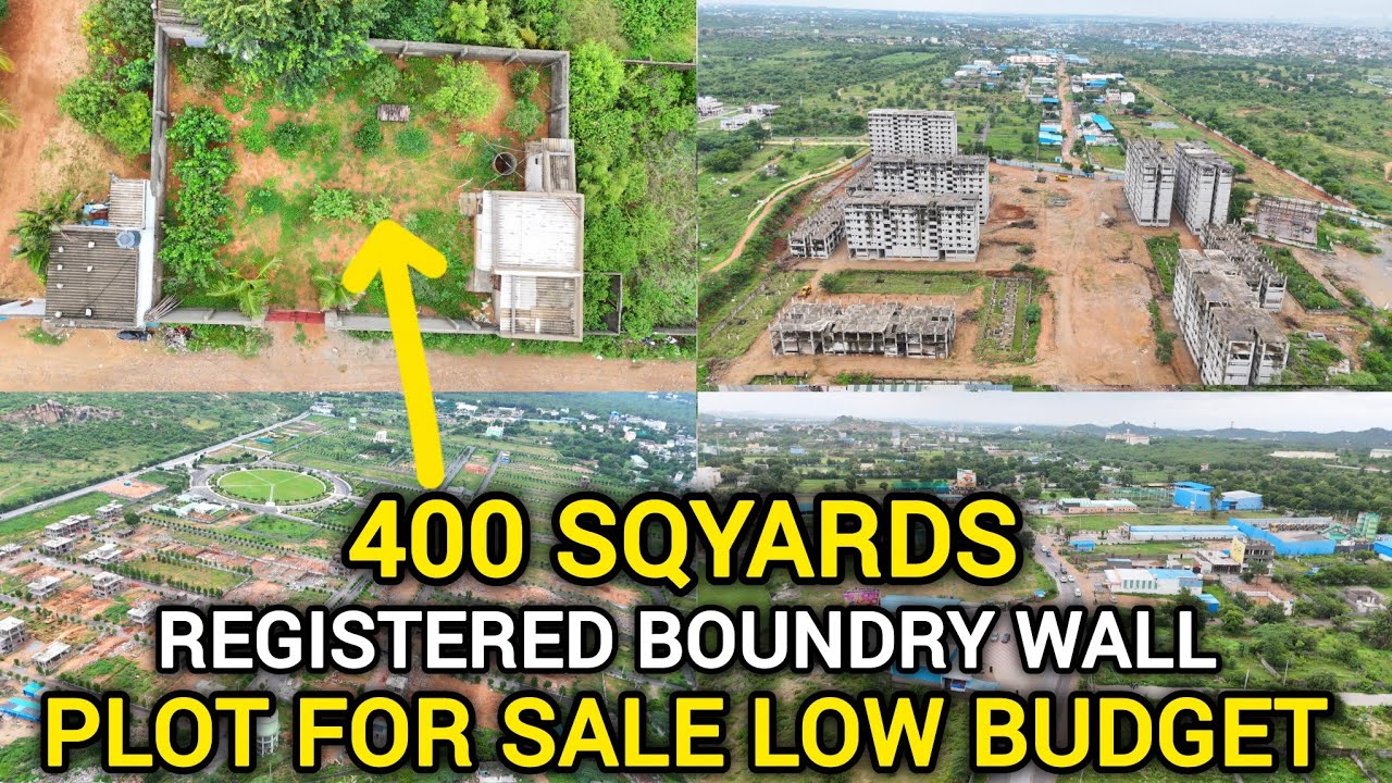 400 SQYARDS REGISTERED BOUNDRY WALL PLOT FOR SALE IN SARVAR BABA NAGAR BALAPUR