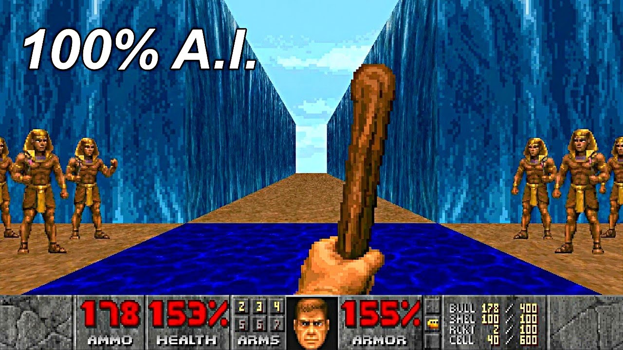 History of Israel as a Doom Game (A.I. Video)