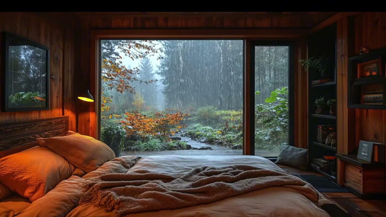Rain and Piano for Serenity 🌧️  Feel the Peaceful Vibes