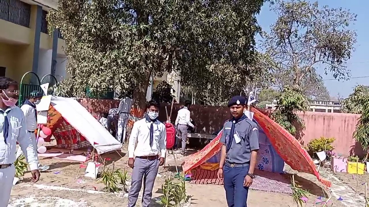 Scout guide/River and Ranger last day camp  brd pg college Deoria 2021
