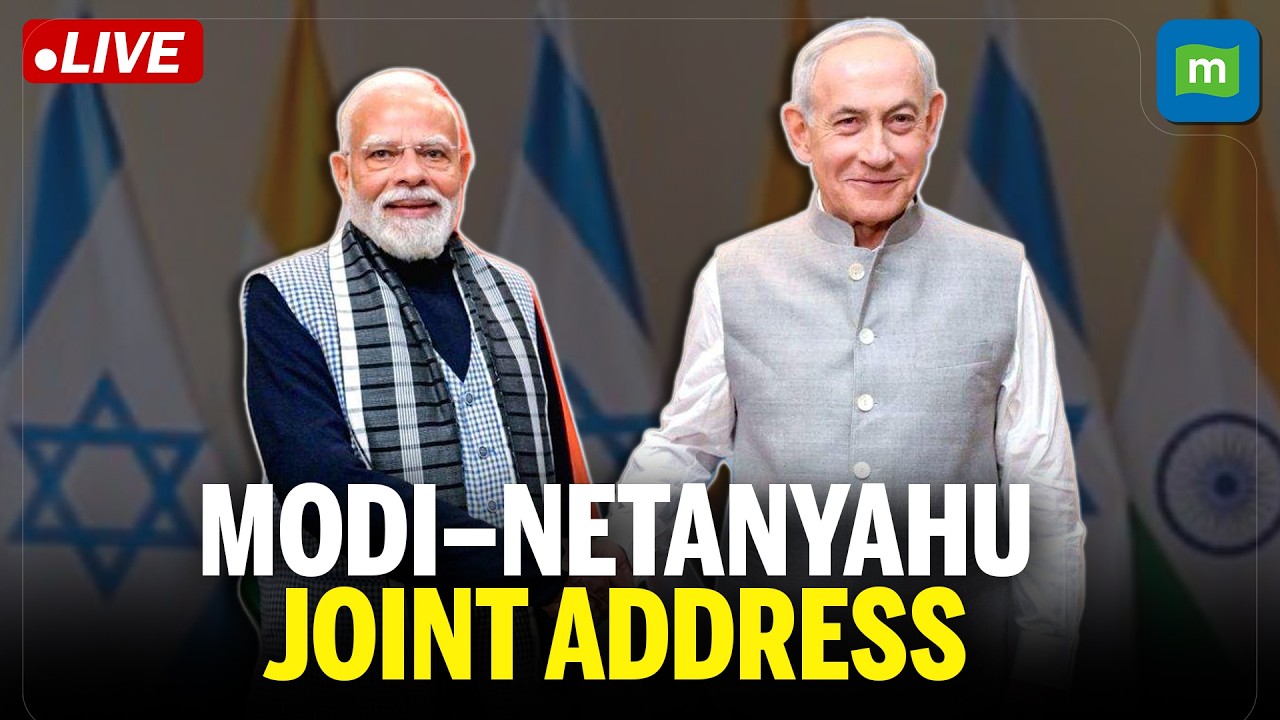 LIVE from Israel: PM Narendra Modi and Benjamin Netanyahu Address Media in Israel | N18G