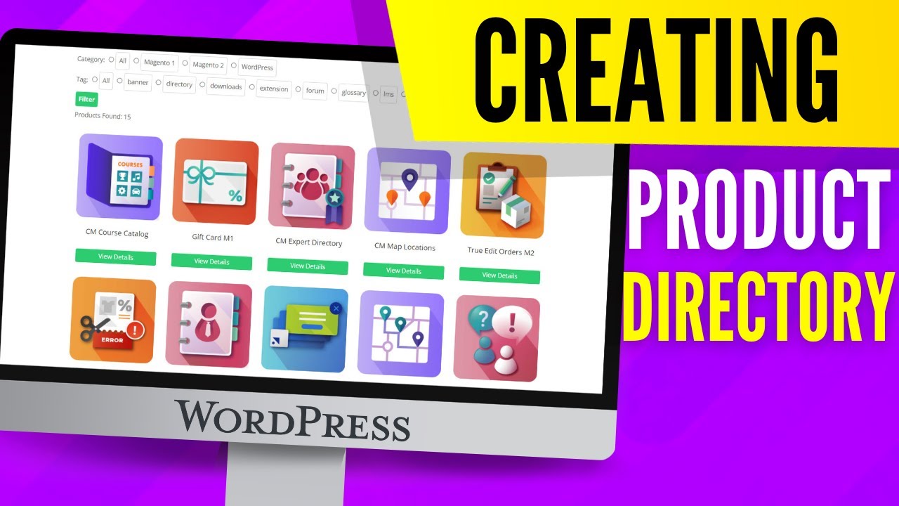 How to Create a Product Directory From Scratch | WordPress
