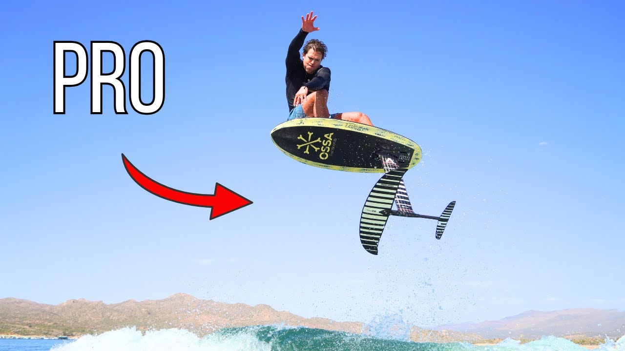 This is what Pro level wake foiling looks like!