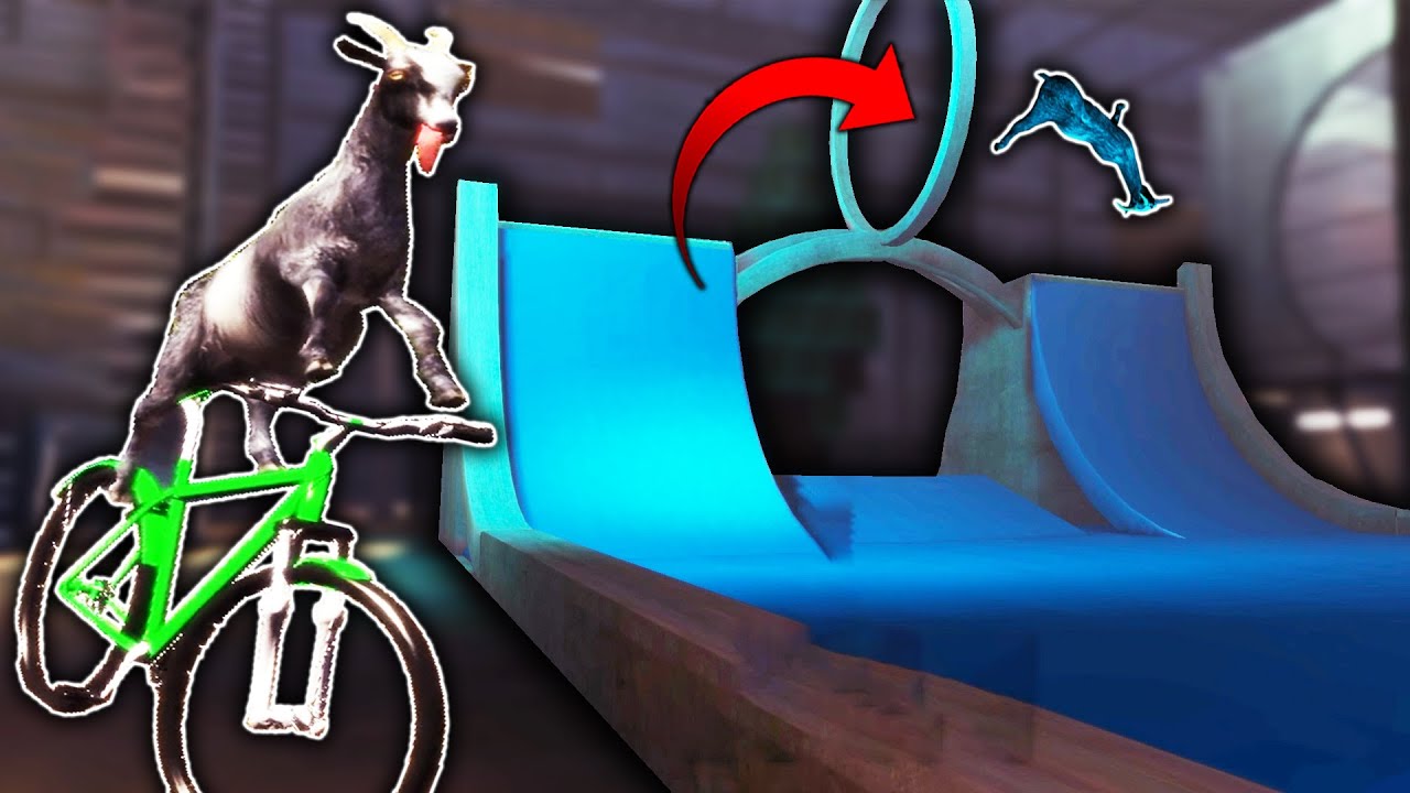 I'M A PRO GOAT BMX-ER! (Goat Simulator)