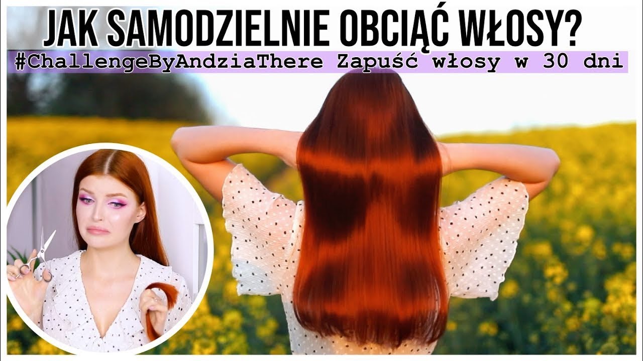 JAK OBCIĄĆ WŁOSY W DOMU NA PROSTO? 30 DNI ZAPUSZCZANIA WŁOSÓW ZE MNĄ! | TEST NOWOŚCI DO WŁOSÓW