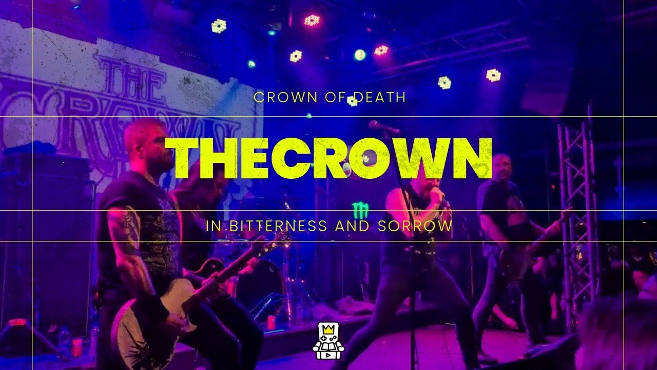 The Crown - In Bitterness and Sorrow | Live in Athens (Crown of Death – Nov 23 2025) | Kyttaro Club