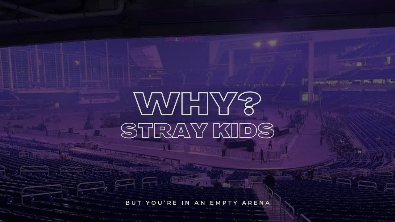Stray Kids - WHY? | 🎧 But you're in an empty arena