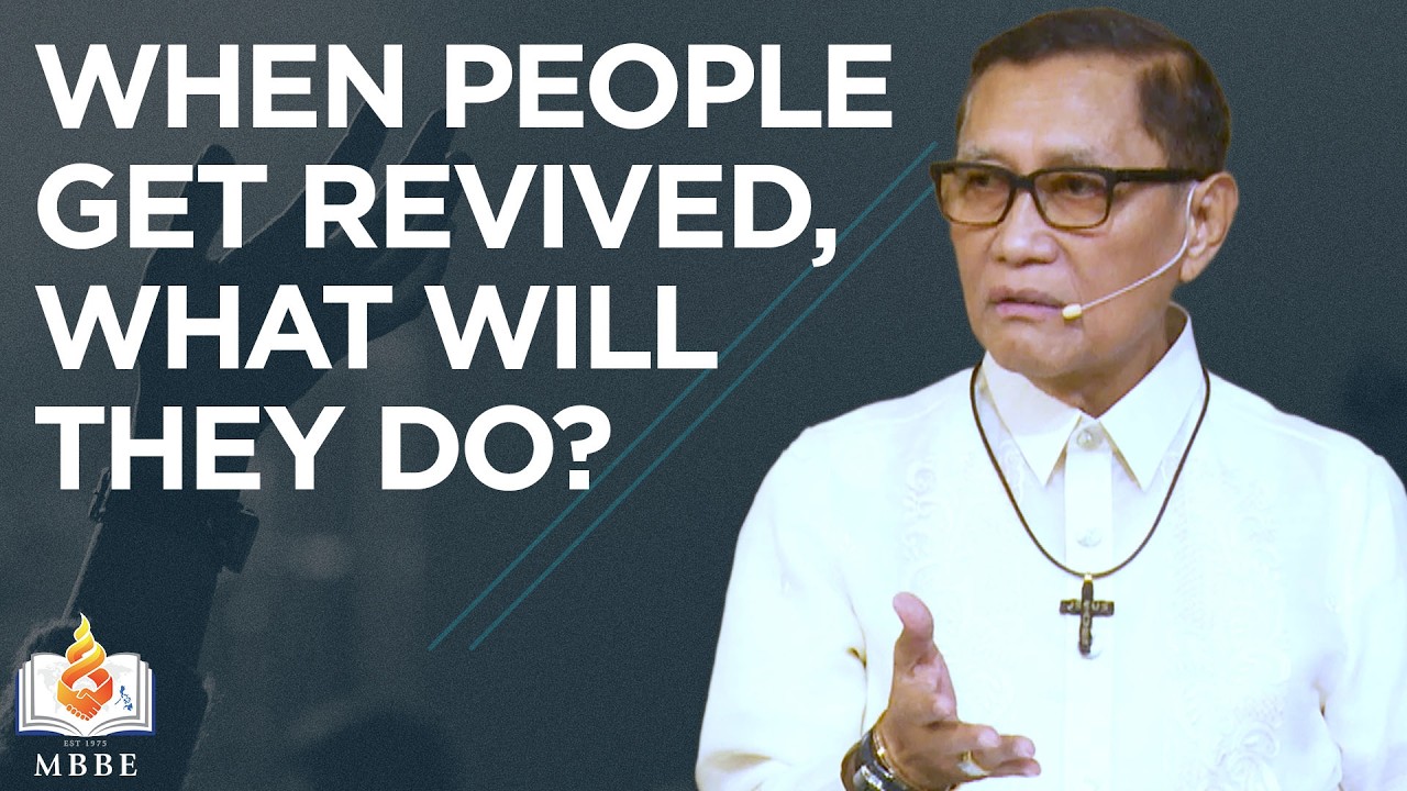 When People Get Revived, What Will They Do? - Dr. Benny M. Abante, Jr.