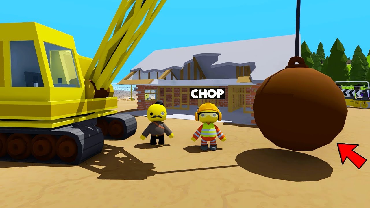 WOBBLY LIFE CHOP JOINED THE DEMOLITION CREW WITH ME