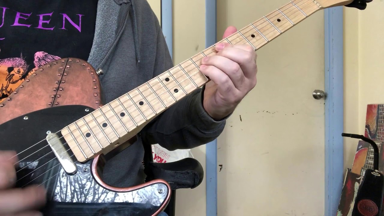 Billy Squier - In The Dark guitar Cover with Axe FXlll