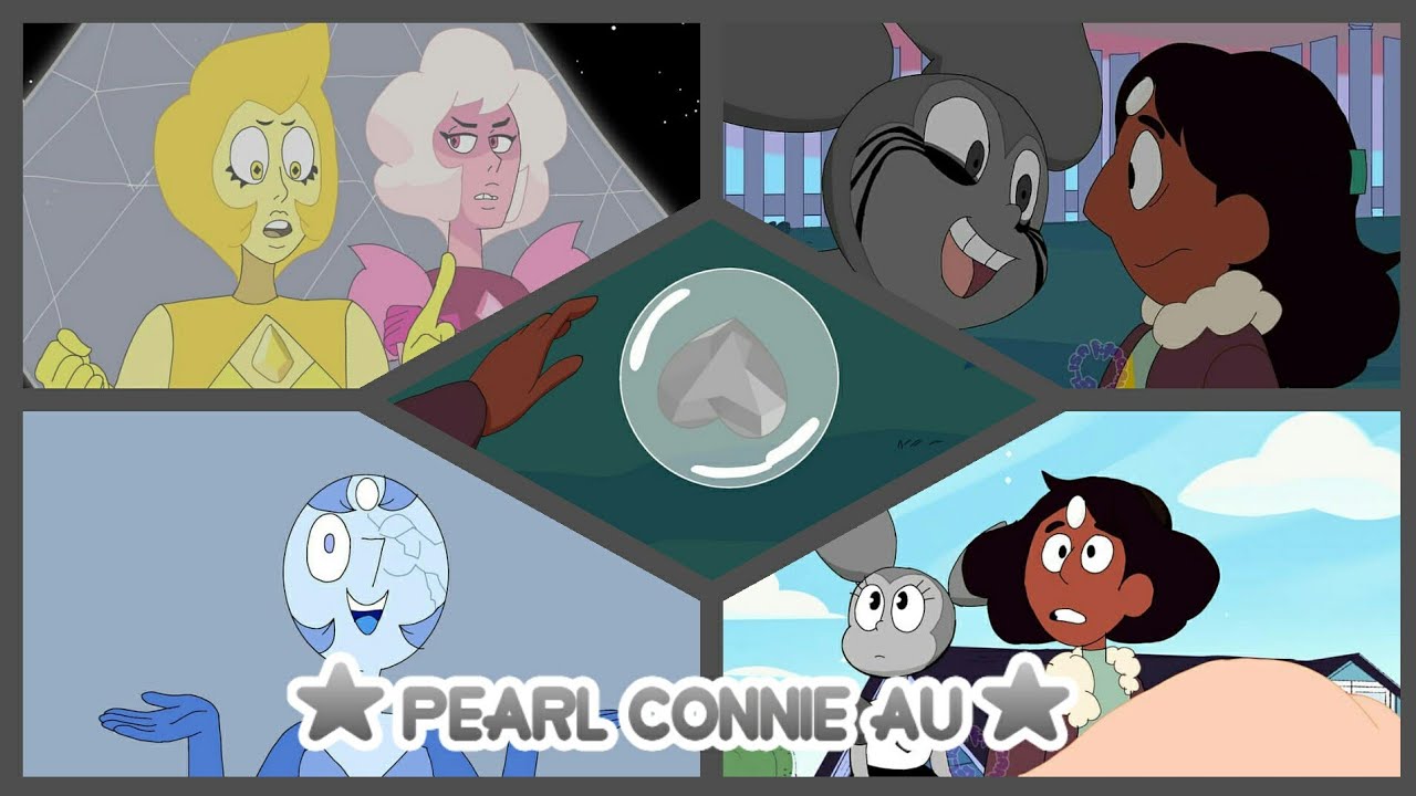 pearl connie au #1  -steven universe ~alternative universe 8