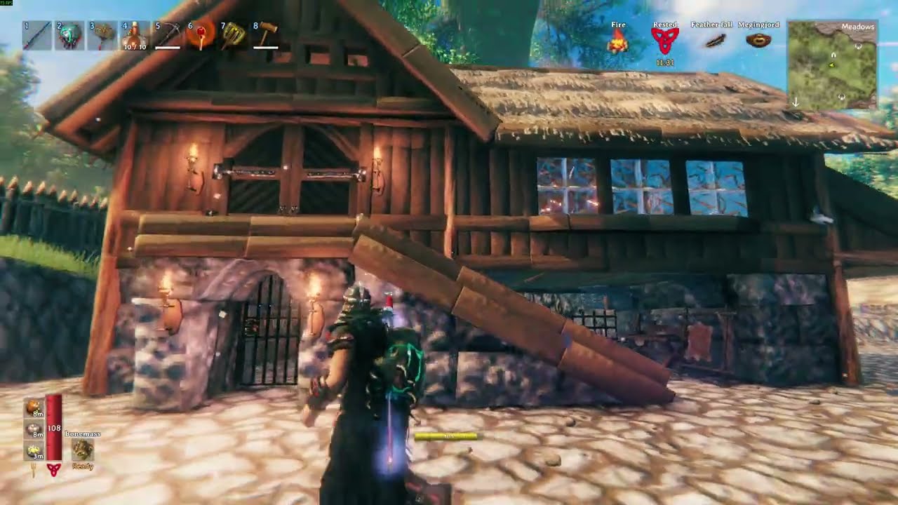 let me take you along what I have built my base in Valheim