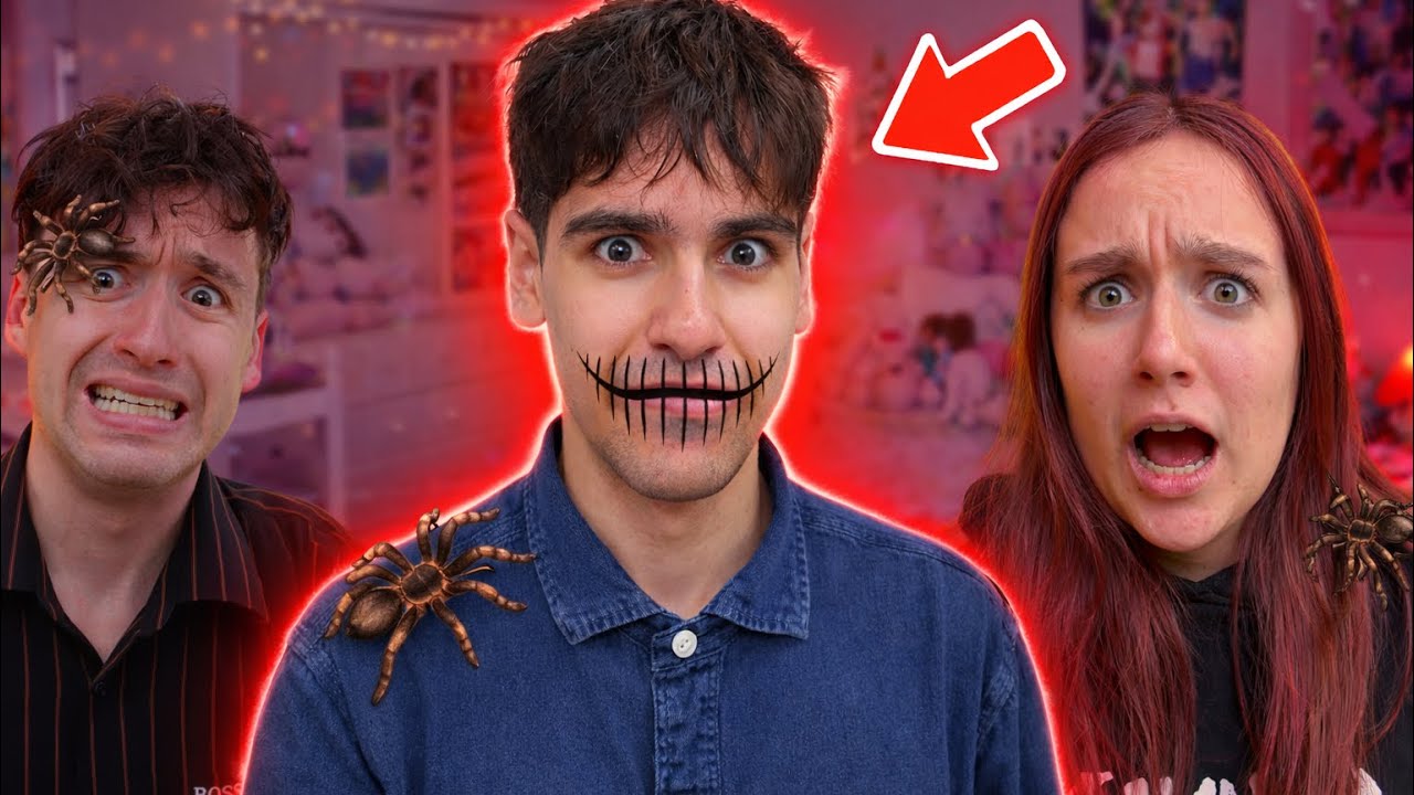 NOTRE COUSIN SE TRANSFORME A CAUSE D'UNE ARAIGNÉE ! - PINK LILY