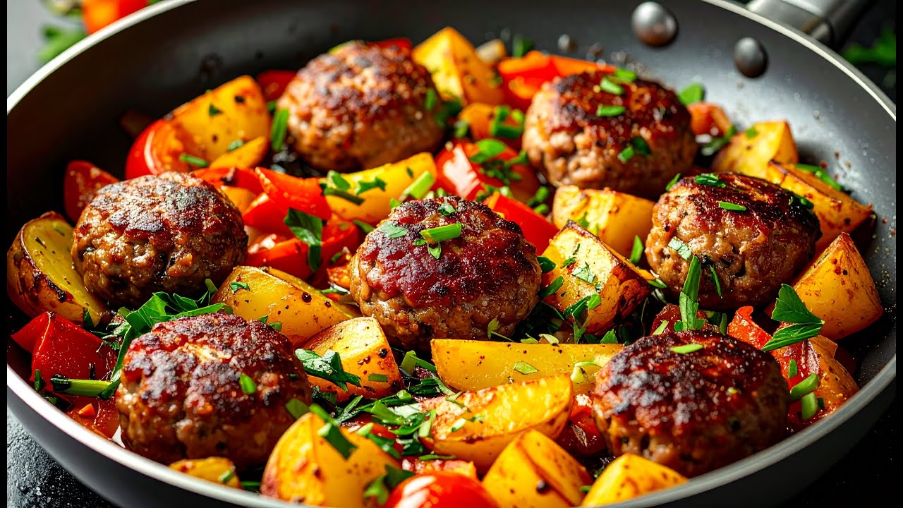 Ich habe dieses Gericht in einem anderen Restaurant probiert! Köstliches Hackfleischrezept!