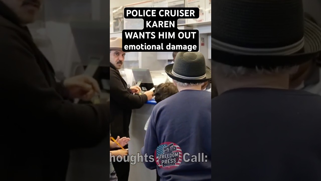 LAPD Cruiser Karen GRANNY@Freedomofthepress_1stAmendment  First Amendment Audit #firstamendmentaudit