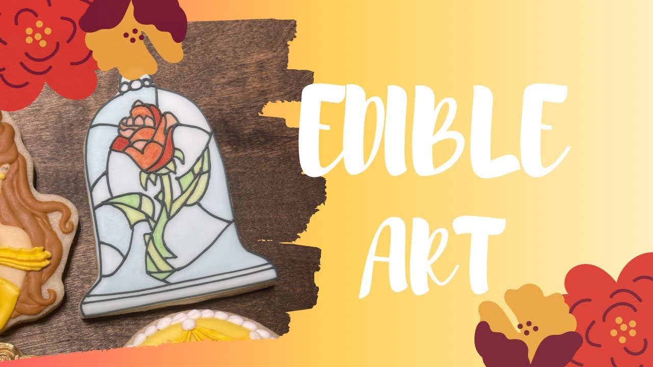 Tale as old as time ✨ | Sugar Cookie Artist | Beauty and the Beast Decoration 