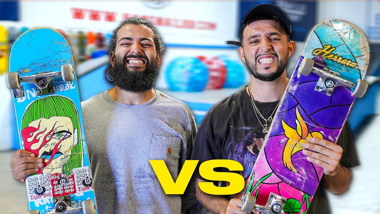 CANDY VS GLO! FULL PARK SKATE