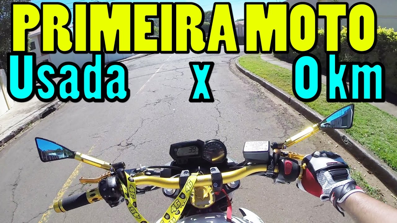 DICAS - Primeira MOTO - 0KM ou USADA ?  - RENATO DA XJ6