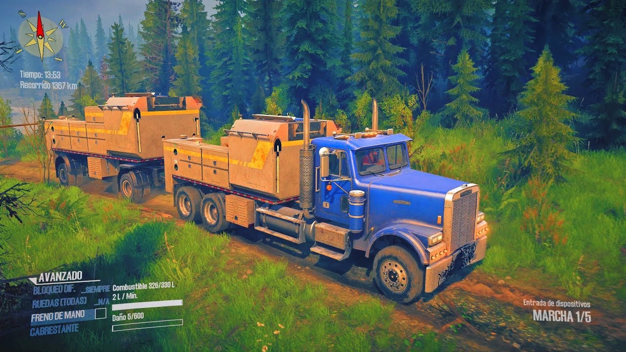 Freightliner FLD 120 Tandem | Ruta Combinada Pavimento y Offroad | American Wilds