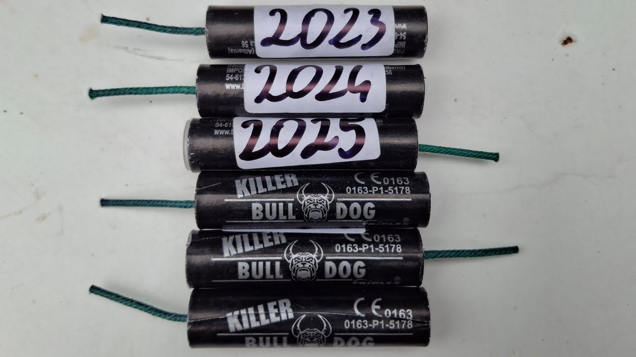 Petardy Killer Bulldog 2023-2024-2025 2g Triplex XP1030 /comparision 2g firecrackers 