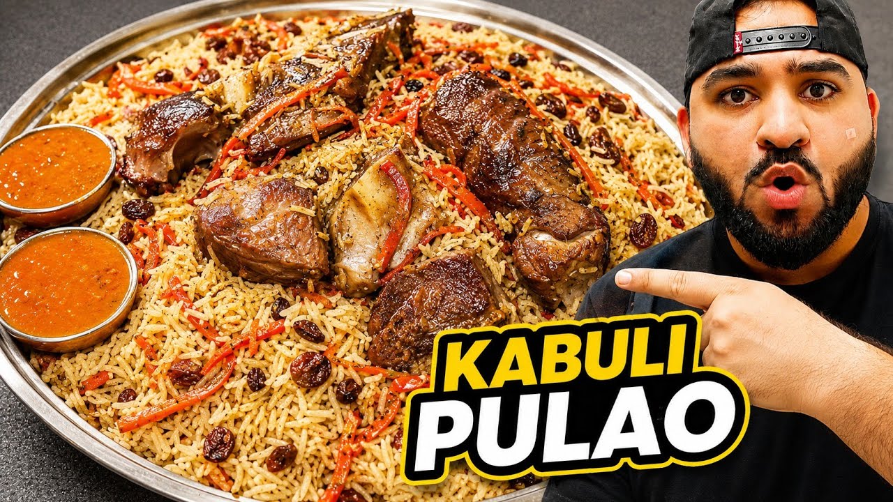 Kabuli Pulao | Afghani Kabuli Pulao Recipe (RAMADAN SPECIAL)