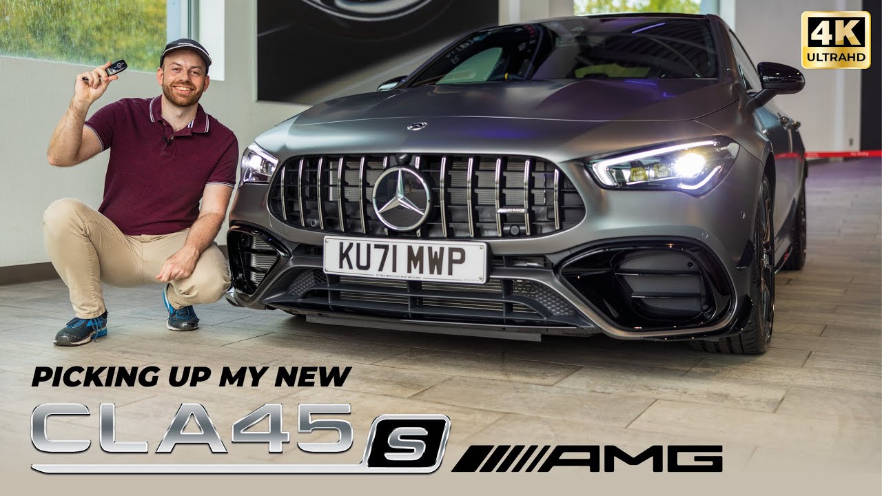 Забираю свой новый 420-сильный CLA45 AMG 2022 года.