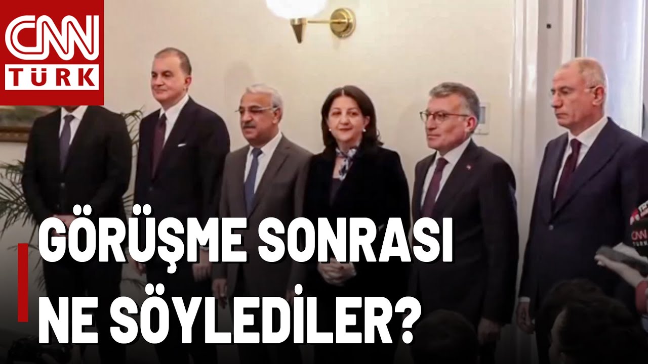 SON DAKİKA🚨DEM Parti İmralı Heyeti İle AK Parti Yetkilileri G&ouml;r&uuml;şt&uuml;: İşte Masadaki G&uuml;ndem!