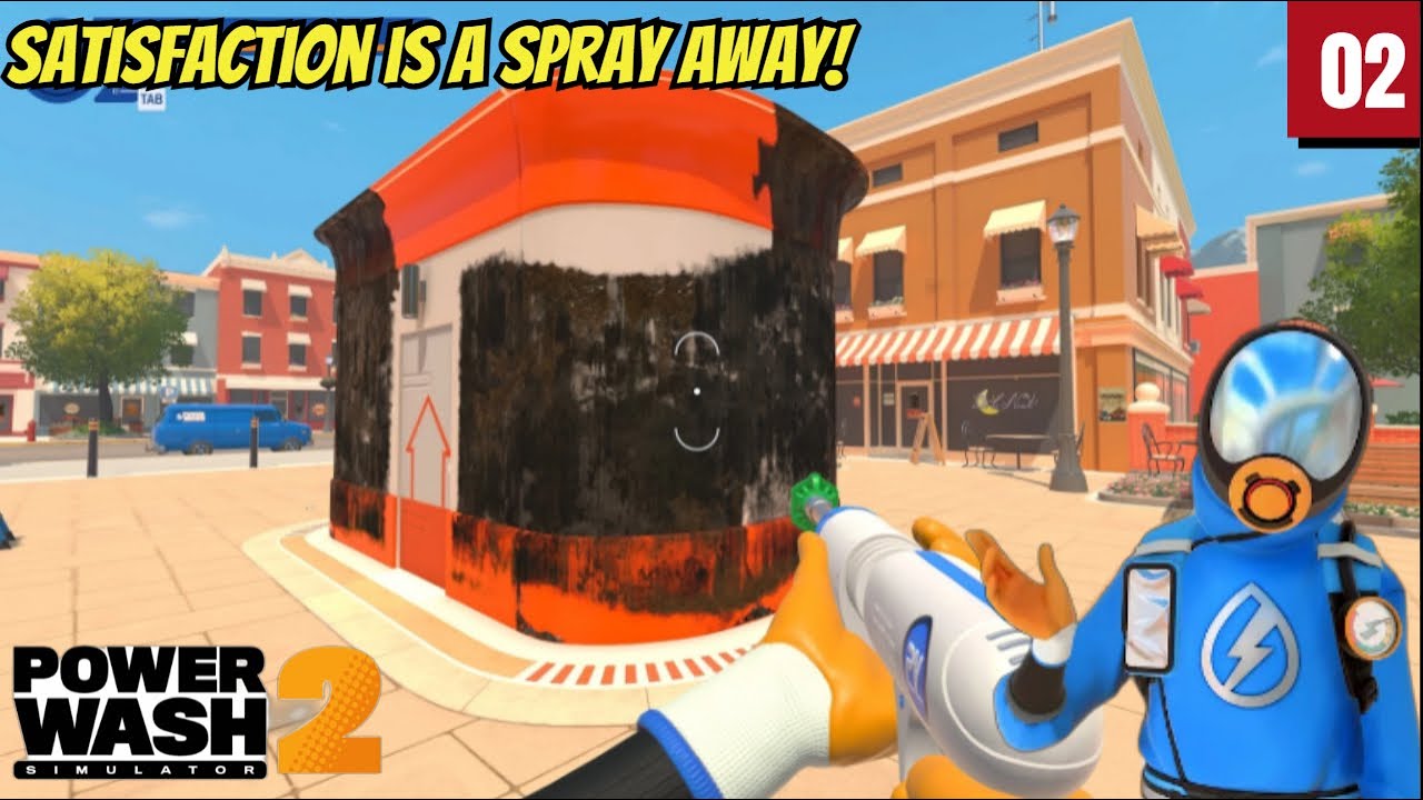 PowerWash Simulator 2 !! City Plaza Gets a BIG Cleaning Like PowerWash Simulator 2?