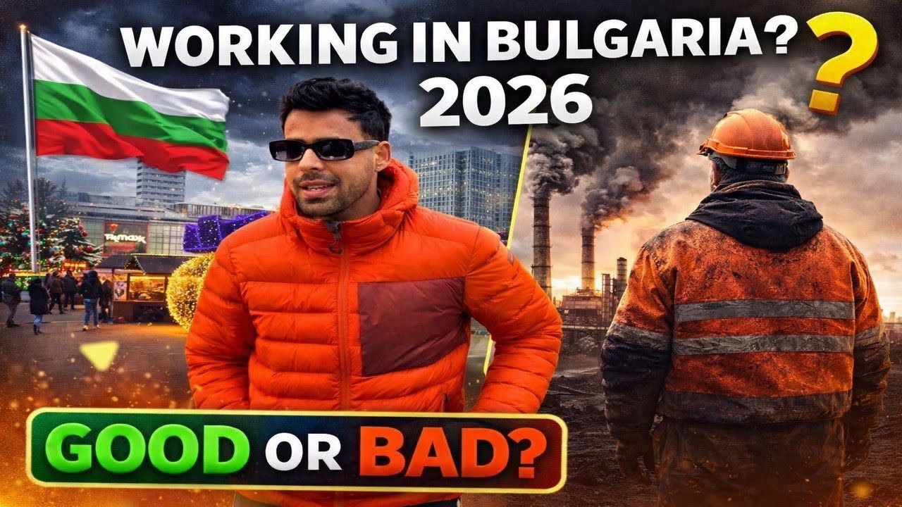 Bulgaria Work Permit 🇧🇬 | Real Worker Life, Salary & Reality.